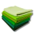 Kit Feltro Santa Fé Tons de Verde - 6 Peças 50X140