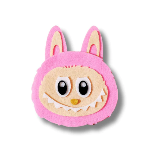 Recorte em Feltro Labubu 5x7cm - Escolha o Personagem