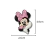 APLIQUE EMBORRACHADO MINNIE MEIGA ROSA - (Unid ou kit promocional) - comprar online