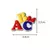 APLIQUE EMBORRACHADO ABC ESCOLAR AZUL - (Unid ou kit promocional) - comprar online
