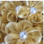 Imagem do Flor Ouro c/ Pérolas 3cm- pct c/10