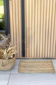 Felpudo de Yute Natural