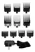 Combo JRL FF2020 Clipper + Trimmer + Base de Carga y Accesorios! - NALERIO BARBER SHOP