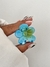 ACC-3092/ BROCHE FLOR 4CM VERDE