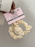 ACC-3112/ PAR SCRUNCHIES STRASS CREMA - comprar online