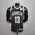 Camiseta Regata Brooklyn Nets Preta e Branca - Nike - Masculina