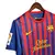 Camisa Barcelona Retrô 2011/2012 Azul e Grená - Nike na internet