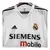 Imagem do Camisa Retrô Real Madrid I 04/05 - Masculina Adidas - Branca com listras pretas