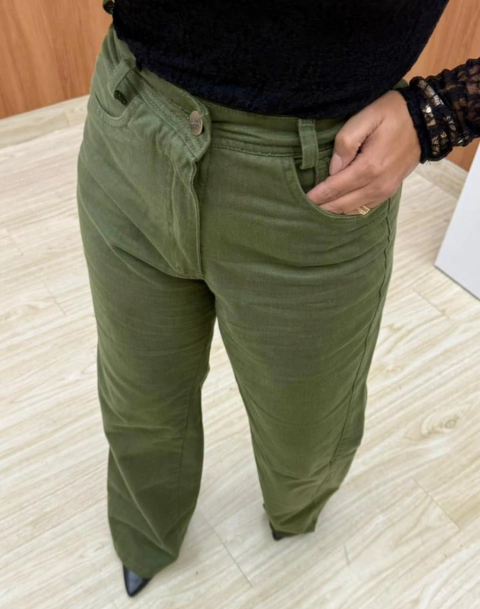 Calça Jeans Militar