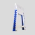 Banco Plegable Plástico Camping Ultra Resistente color azul - comprar online