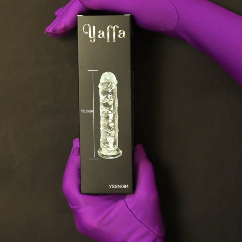 Pênis s/ vibro em silicone 15 x 1,5 cm - comprar online