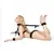 KIT fetiche Bondage SADOMASOQUISTA com Coleira Algema e tornozeleira - SADO