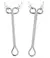 Par de Grampos de mamilo/vaginal com perolas - comprar online