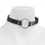 Choker Gargantilha de Couro com argola de Metal Média - GS