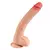 Prótese 29×4,6 cm com escroto e ventosa em forma realística de Pênis – Shyplay