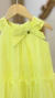 VASTIDO AMARELO EM TULE COM LAÇO na internet