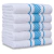 Pano De Prato Atoalhado Luxo Pano de Copa 45x70cm Felpudo P/ Cozinha Coleção Copa Premium 115g