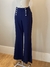 Calça Flare Azul Botões Bob - loja online