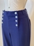 Imagem do Calça Flare Azul Botões Bob