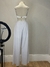 Calça Lurex Branca Pantalona - loja online