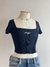 Croped Angel Gringa Preto - comprar online
