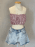 Top Paetê Lelah Rosa Claro - comprar online