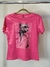Camiseta Rosa Onça