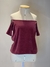 Camiseta Vinho La Plush