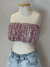 Top Paetê Lelah Rosa Claro - comprar online