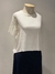 Camiseta Branca Rendas La Plush