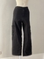 Calça Cargo Preta Sarja Mia Brand - comprar online