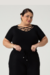 Blusa Camila Plus Size Feminino Com Tiras