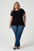 Blusa Feminina Barbara Plus Size Básica
