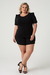 Conjunto Blusa + Shorts Plus Size de Moletinho Carolina - comprar online