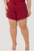 Conjunto Feminino Blusa + Shorts Plus Size Esportivo De Viscolycra