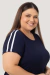 Conjunto Feminino Blusa + Shorts Plus Size Esportivo De Viscolycra - Mulher Única