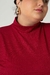 Blusa Plus Size Daiane Gola Alta Manga Curta na internet