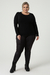 Blusa Feminina Isabela Plus Size Mullet Manga longa - comprar online