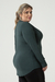Blusa Feminina Isabela Plus Size Mullet Manga longa na internet