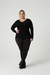 Blusa Feminina Sofia Plus Size Decote V Viscolycra na internet