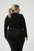 Blusa Feminina Sofia Plus Size Decote V Viscolycra - Mulher Única