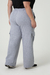 Imagem do Calça Aline de Moletom Cargo Pantalona Feminina Plus Size