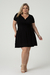 Vestido Claudia Transpassado Plus Size Feminino