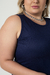 Regata Canelada Plus Size Clarisse na internet