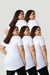 Kit 5 Blusas Femininas Plus Size Tampa Bumbum Nina Mullet - Mulher Única