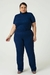 Calça Feminina Plus Size Canelada Mara