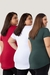 Kit 3 Blusas Femininas Plus Size Tampa Bumbum Nina Mullet - loja online