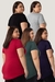Kit 5 Blusas Femininas Plus Size Tampa Bumbum Nina Mullet - loja online
