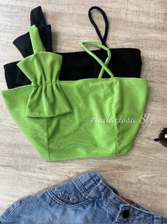 Cropped laço - loja online