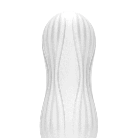 Masturbador Masculino Dynamic Premium – Flexível em Silicone com Textura Massageadora 13cm